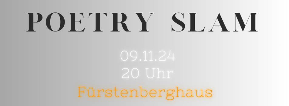 Poetry-Slam Nov 24 Münster