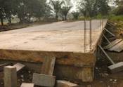 Bau der Grundschule in Ghana schreitet voran-1