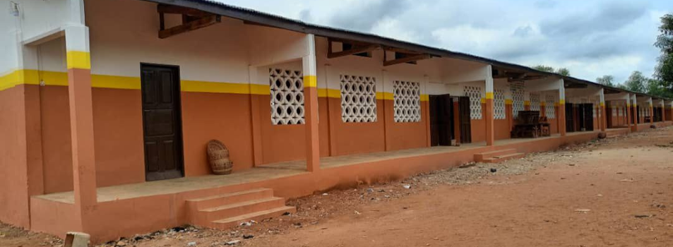 Schulgebäude Benin 2024